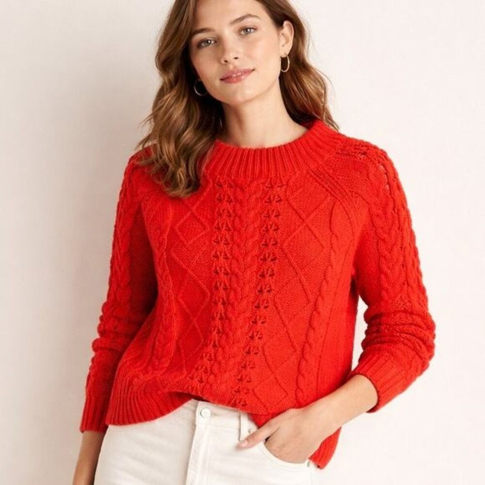 J.Crew Cable-Knit Sweater | Size Medium